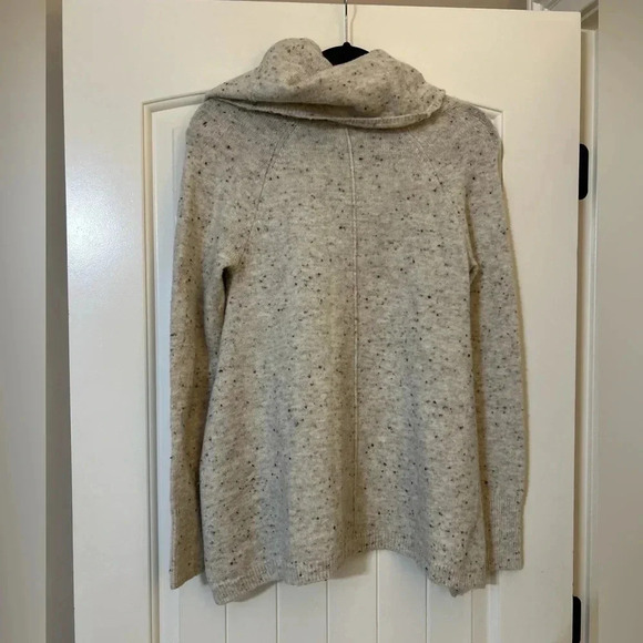 Jessica Simpson Beige/Speckled Cowl Neck Sweater - Picture 3 of 6